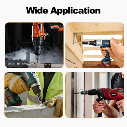 SEESE Strong Magnetic Screw Ring: 1/4 Inch/ 6.35 Mm Universal Magnetic Screw Holder - Removable Magnetic Screwdriver Drill Bit Holder for Hex Screwdriver and Power Bits