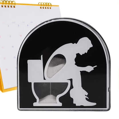 2025 New 5-Minute Hourglass Toilet Hourglass Timer Creative Toilet Hourglass, Childrens Brush Timing Tool, Home Garden Home