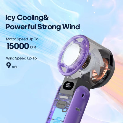 Rechargeable Mini Handheld Fan with Adjustable Speed