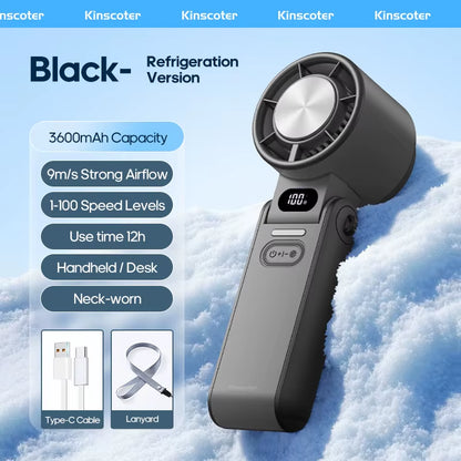 Rechargeable Mini Handheld Fan with Adjustable Speed