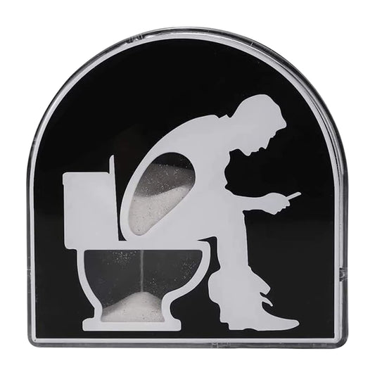 2025 New 5-Minute Hourglass Toilet Hourglass Timer Creative Toilet Hourglass, Childrens Brush Timing Tool, Home Garden Home